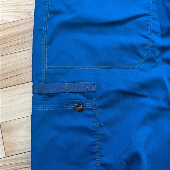 Dickies scrub set pants and shirt XL tall Caribbean blue color - Picture 7 of 9